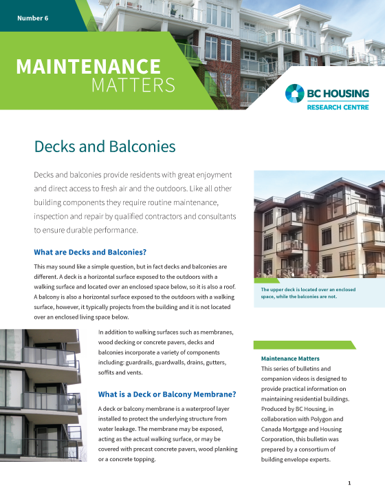 Maintenance Matters 06